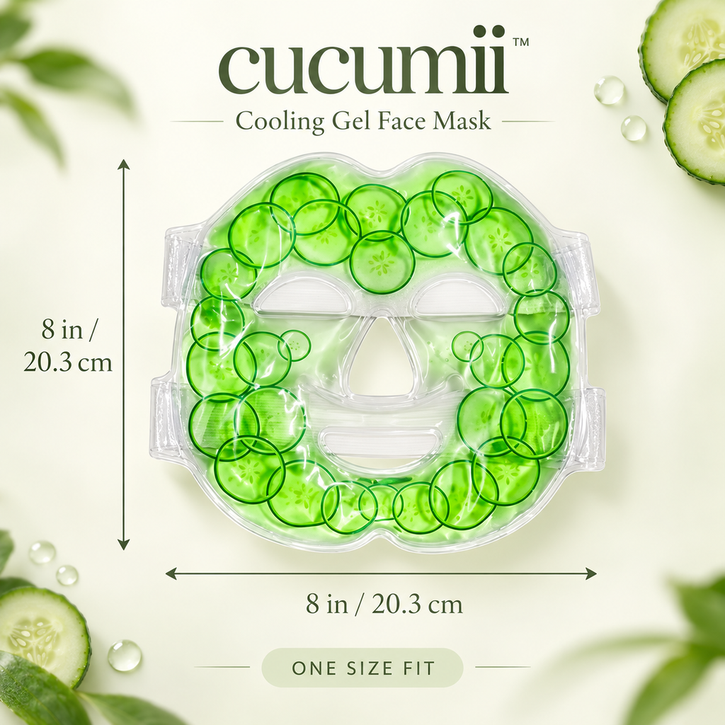 Cucumii™ Cooling Gel Face Mask