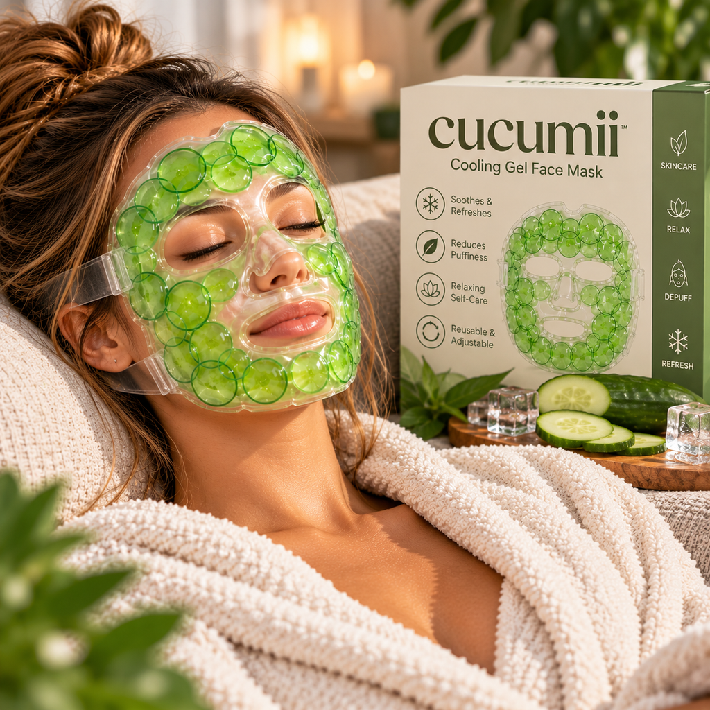 Cucumii™ Cooling Gel Face Mask
