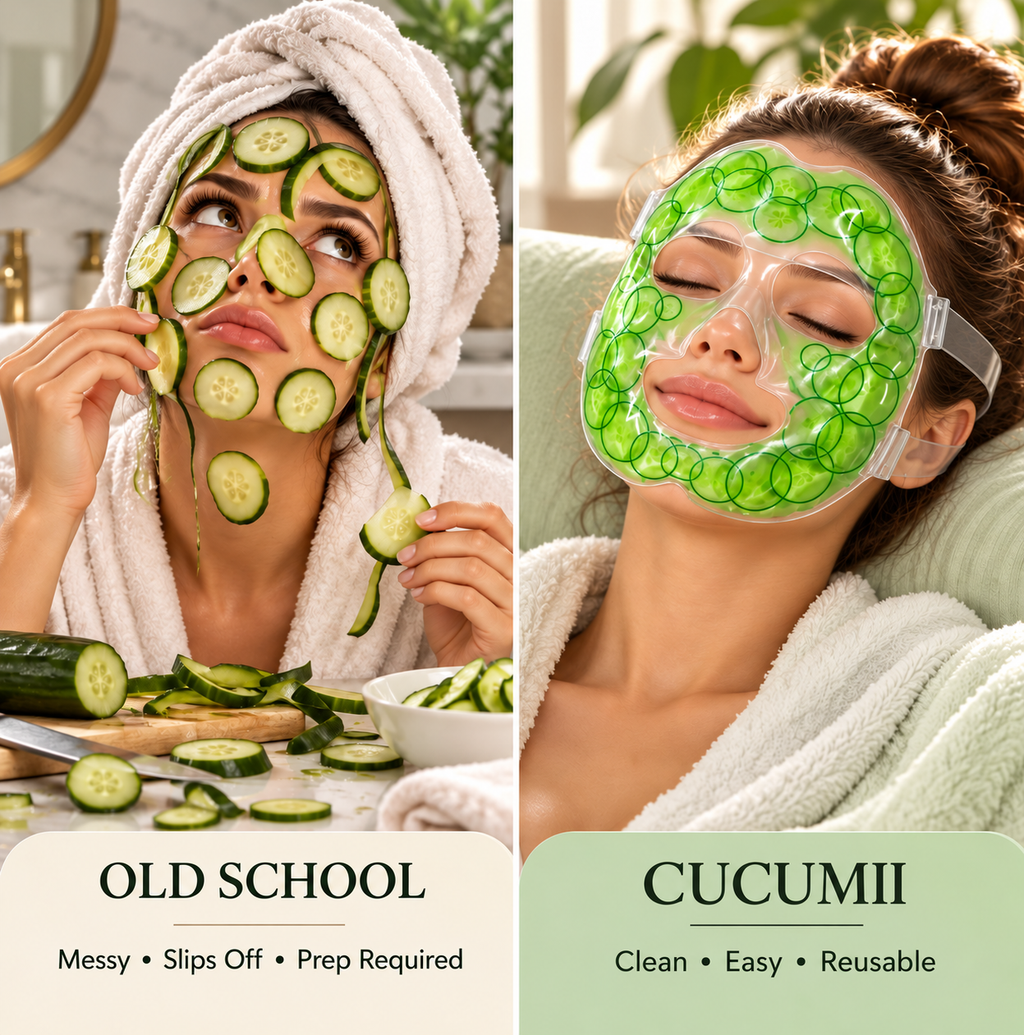 Cucumii™ Cooling Gel Face Mask
